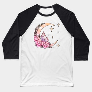 Moon & Crystals Baseball T-Shirt